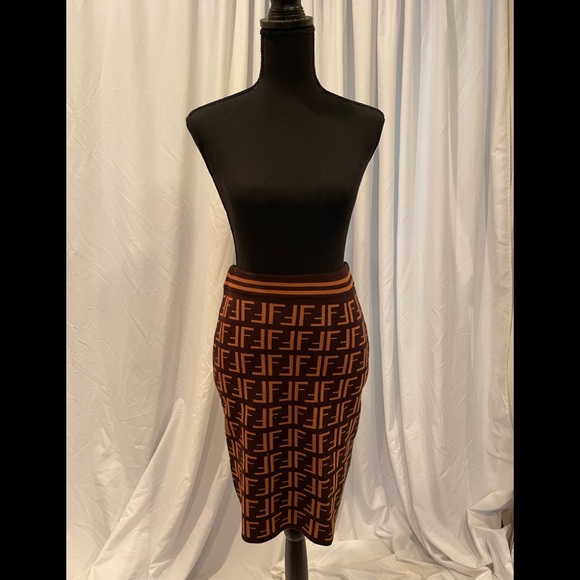 Fendi Dresses & Skirts - Fendi knit skirt no tags.